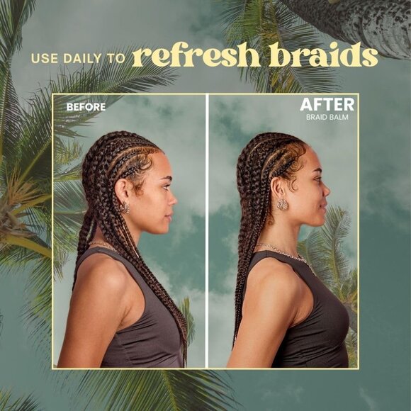 Beachwaver Braid Balm Pre-Braid Prep - Full Size 4 Fl Oz | Frizz-Taming Primer F - Picture 3 of 12